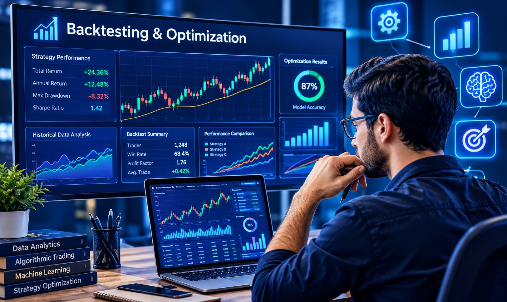 Backtesting/optimization Data-Driven Strategy Optimization